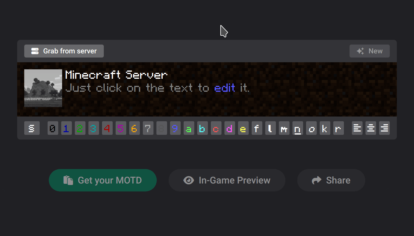 Grab motd from a server